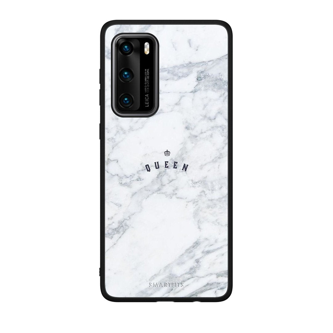 4 - Huawei P40 Queen Marble case, cover, bumper