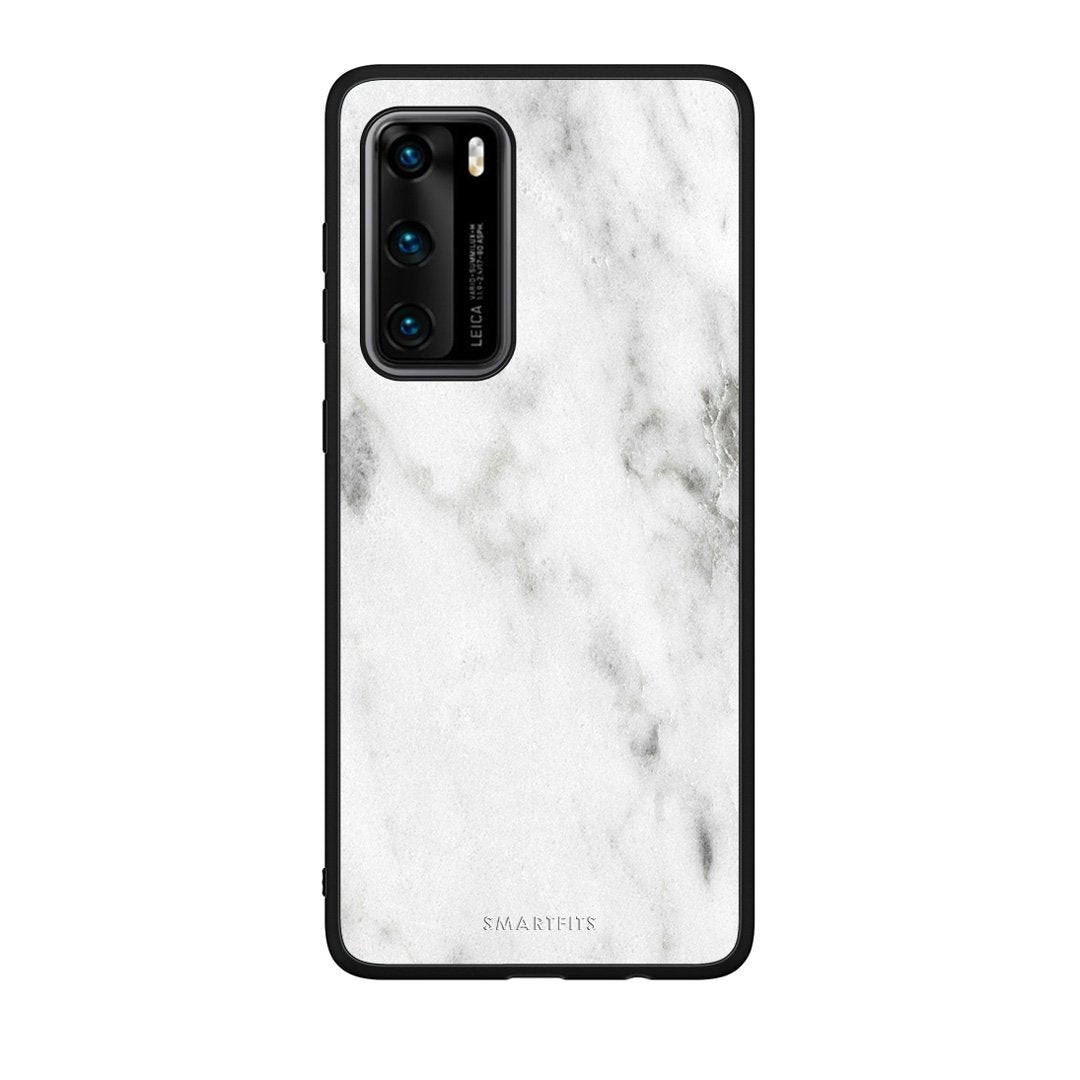 2 - Huawei P40  White marble case, cover, bumper