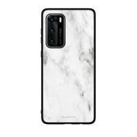Thumbnail for 2 - Huawei P40  White marble case, cover, bumper