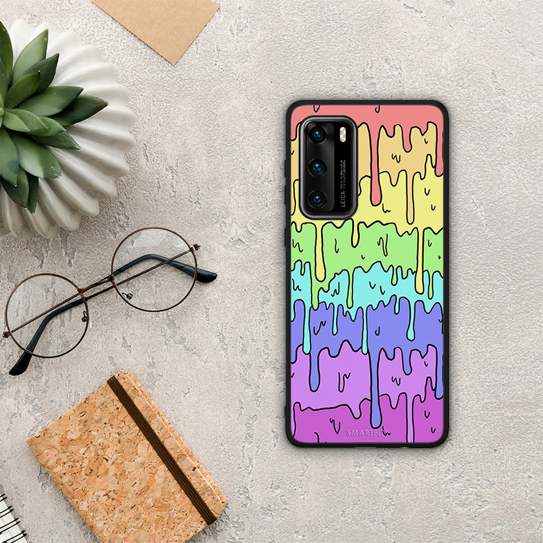 Melting Rainbow - Huawei P40 case