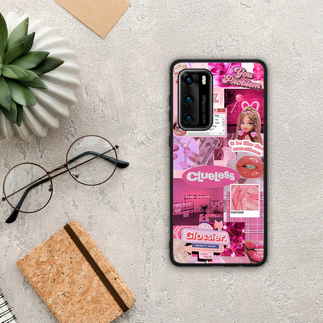 Pink Love - Huawei P40 case