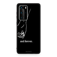 Thumbnail for Huawei P40 Pro Always & Forever 2 Θήκη Αγίου Βαλεντίνου από τη Smartfits με σχέδιο στο πίσω μέρος και μαύρο περίβλημα | Smartphone case with colorful back and black bezels by Smartfits