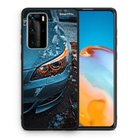 Thumbnail for Θήκη Huawei P40 Pro Bmw E60 από τη Smartfits με σχέδιο στο πίσω μέρος και μαύρο περίβλημα | Huawei P40 Pro Bmw E60 case with colorful back and black bezels