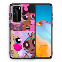 Thumbnail for Θήκη Αγίου Βαλεντίνου Huawei P40 Pro Bubble Girls από τη Smartfits με σχέδιο στο πίσω μέρος και μαύρο περίβλημα | Huawei P40 Pro Bubble Girls case with colorful back and black bezels