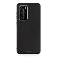 Thumbnail for Huawei P40 Pro Carbon Black θήκη από τη Smartfits με σχέδιο στο πίσω μέρος και μαύρο περίβλημα | Smartphone case with colorful back and black bezels by Smartfits