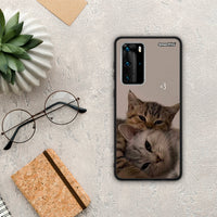 Thumbnail for Cats in Love - Huawei P40 Pro case