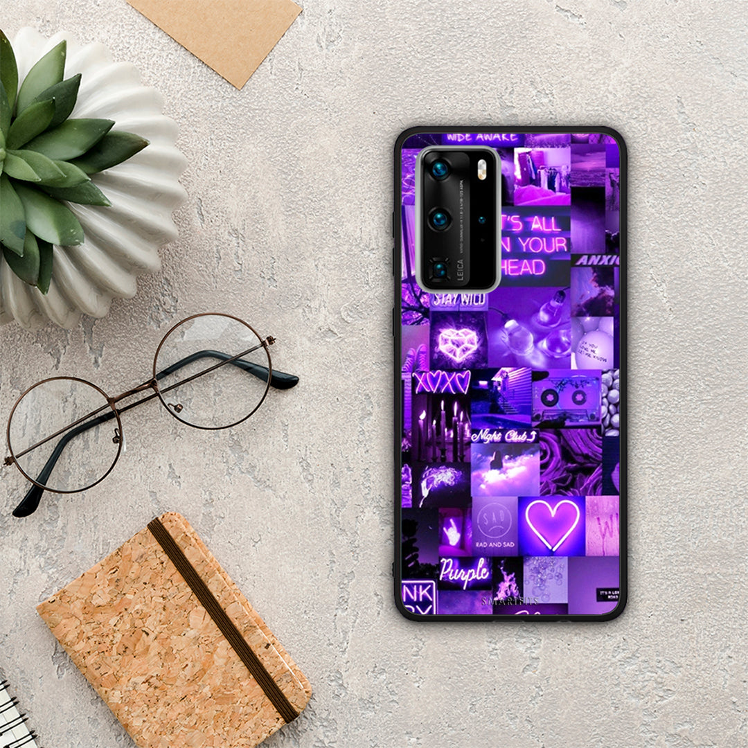 Collage Stay Wild - Huawei P40 Pro case