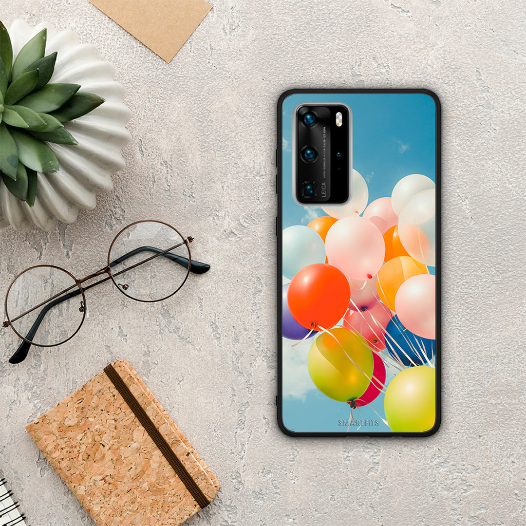 Colorful Balloons - Huawei P40 Pro case