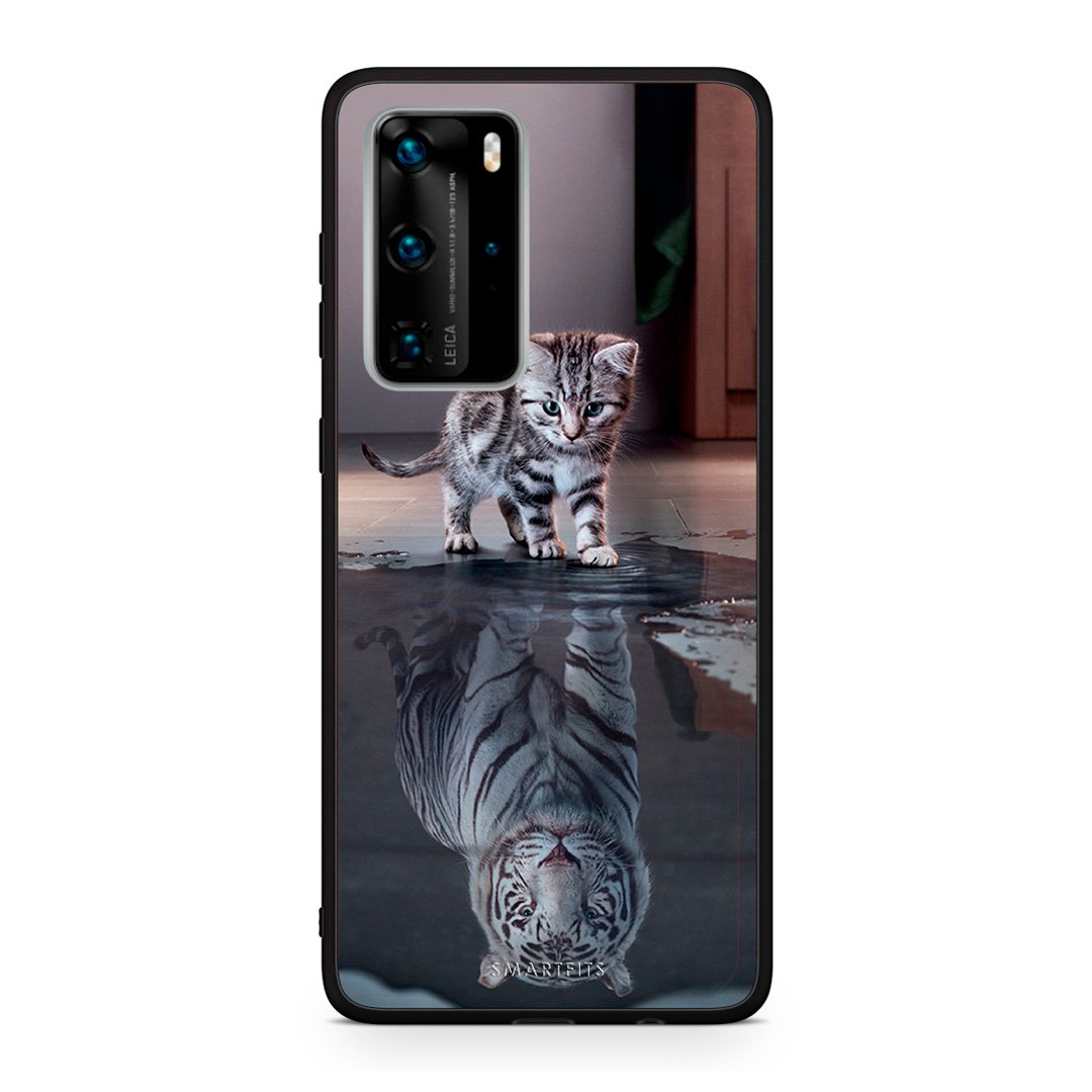 4 - Huawei P40 Pro Tiger Cute case, cover, bumper