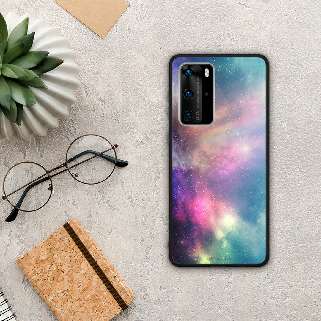 Galactic Rainbow - Huawei P40 Pro case