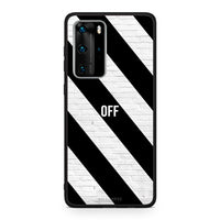 Thumbnail for Huawei P40 Pro Get Off θήκη από τη Smartfits με σχέδιο στο πίσω μέρος και μαύρο περίβλημα | Smartphone case with colorful back and black bezels by Smartfits