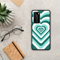 Thumbnail for Green Hearts - Huawei P40 Pro case