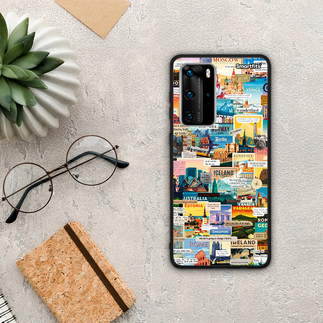 Live to Travel - Huawei P40 Pro case