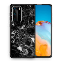 Thumbnail for Θήκη Huawei P40 Pro Male Marble από τη Smartfits με σχέδιο στο πίσω μέρος και μαύρο περίβλημα | Huawei P40 Pro Male Marble case with colorful back and black bezels