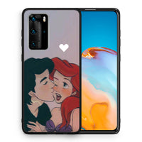 Thumbnail for Θήκη Αγίου Βαλεντίνου Huawei P40 Pro Mermaid Love από τη Smartfits με σχέδιο στο πίσω μέρος και μαύρο περίβλημα | Huawei P40 Pro Mermaid Love case with colorful back and black bezels