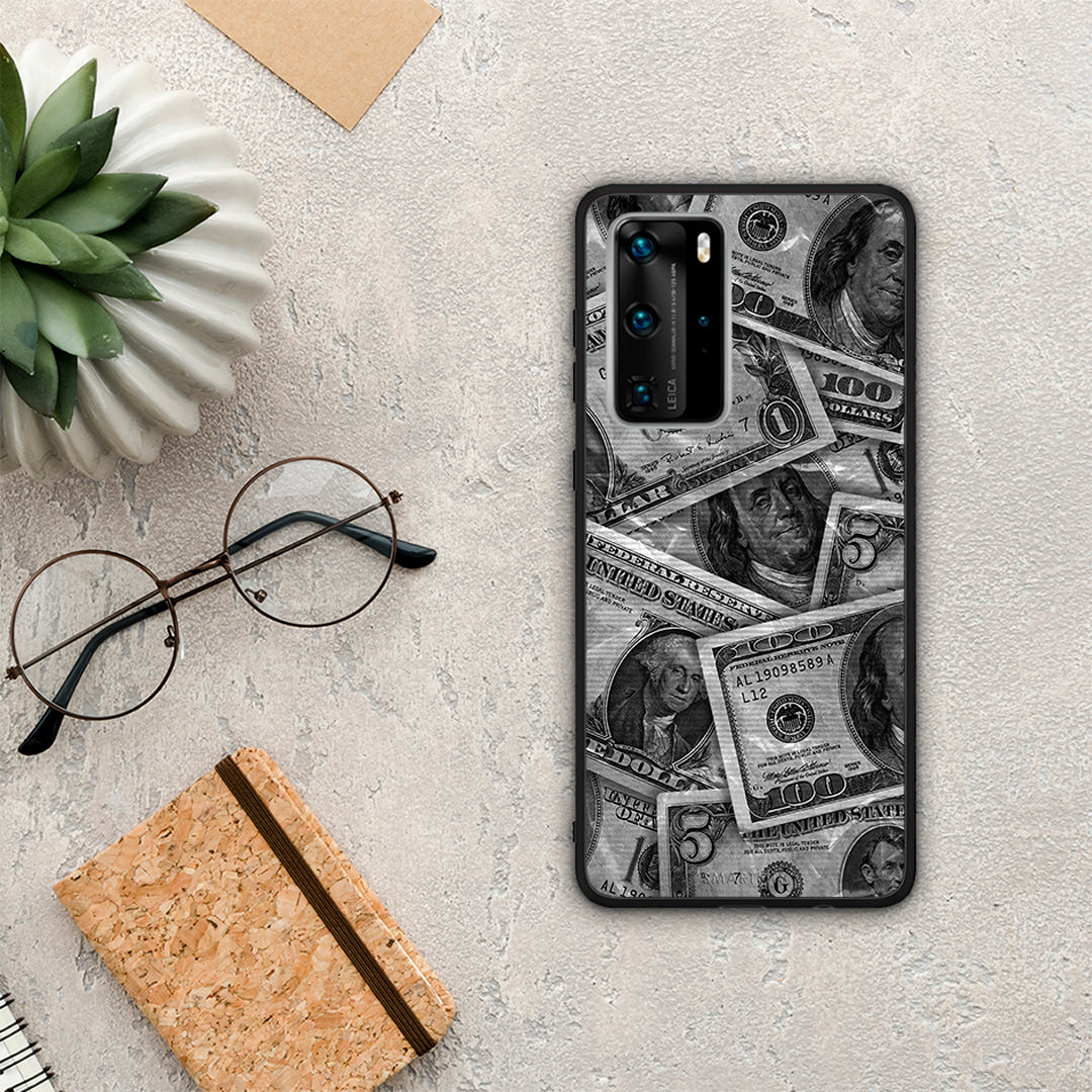 Money Dollars - Huawei P40 Pro case