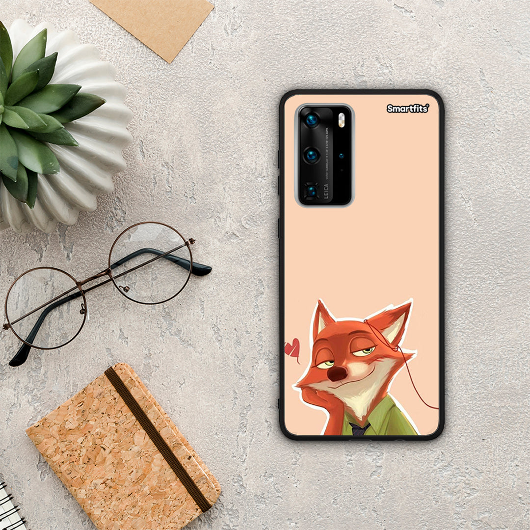 Nick Wilde And Judy Hopps Love 1 - Huawei P40 Pro θήκη