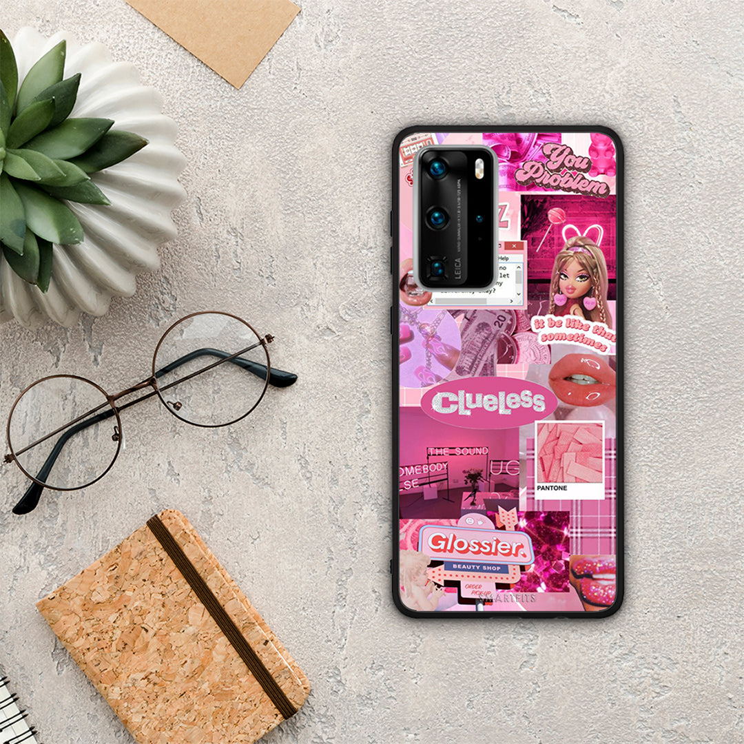 Pink Love - Huawei P40 Pro case