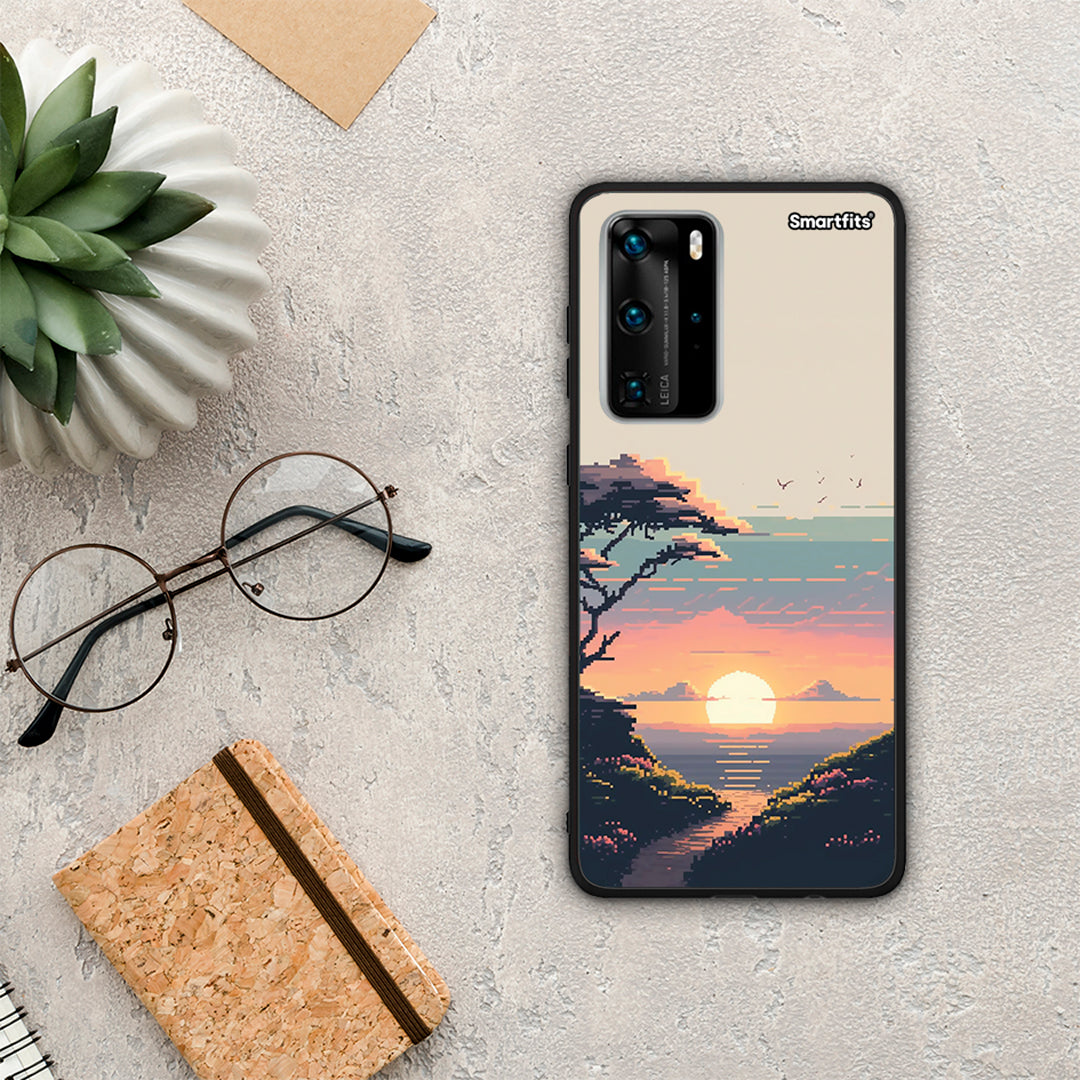 Pixel Sunset - Huawei P40 Pro case