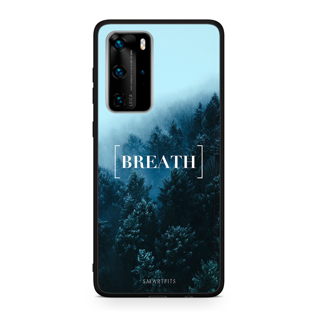 4 - Huawei P40 Pro Breath Quote case, cover, bumper