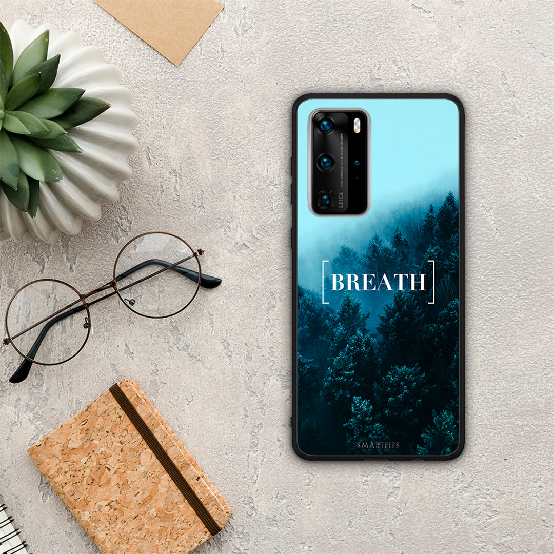 Quote Breath - Huawei P40 Pro case