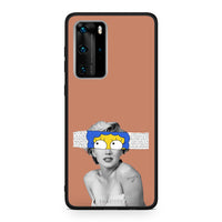 Thumbnail for Huawei P40 Pro Sim Merilyn θήκη από τη Smartfits με σχέδιο στο πίσω μέρος και μαύρο περίβλημα | Smartphone case with colorful back and black bezels by Smartfits