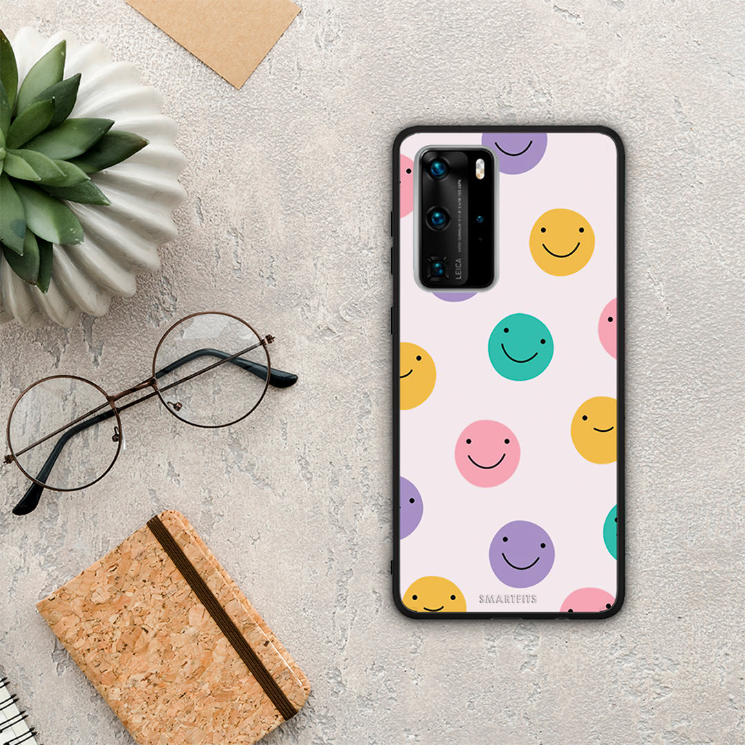 Smiley Faces - Huawei P40 Pro case