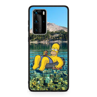Thumbnail for Huawei P40 Pro Summer Happiness Θήκη από τη Smartfits με σχέδιο στο πίσω μέρος και μαύρο περίβλημα | Smartphone case with colorful back and black bezels by Smartfits