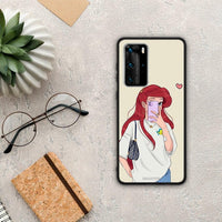 Thumbnail for Walking Mermaid - Huawei P40 Pro case