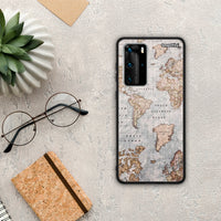 Thumbnail for World Map - Huawei P40 Pro case