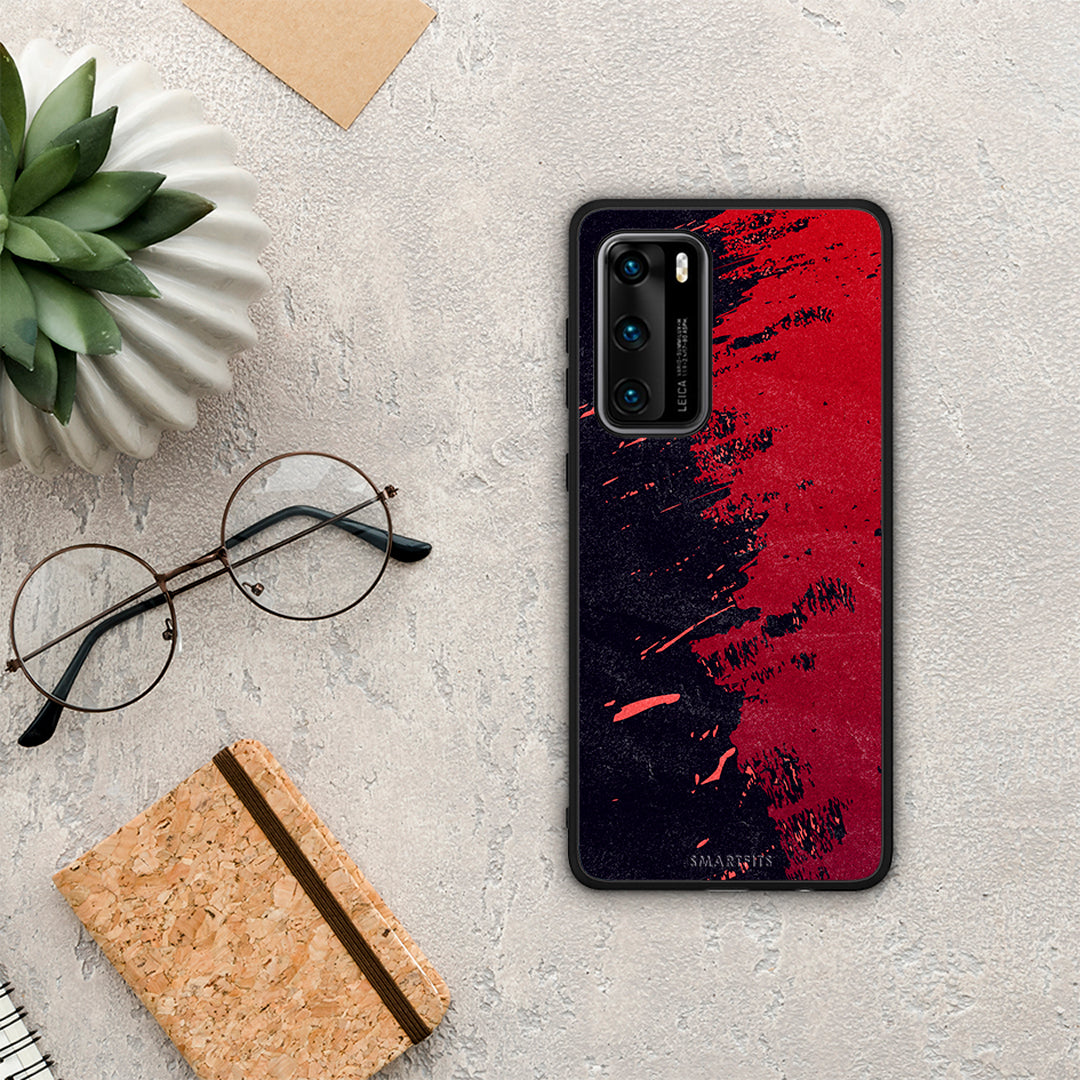 Red Paint - Huawei P40 case