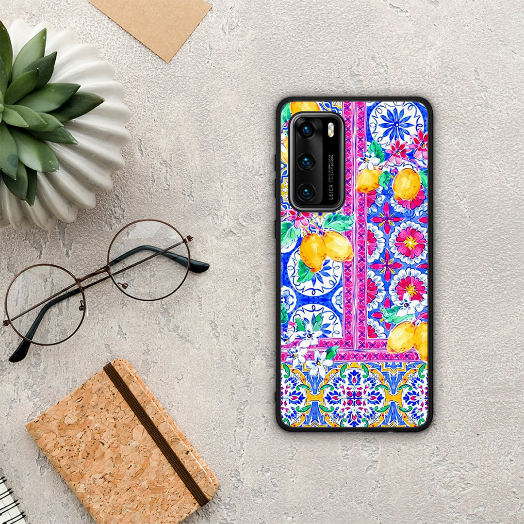 Retro Spring - Huawei P40 case