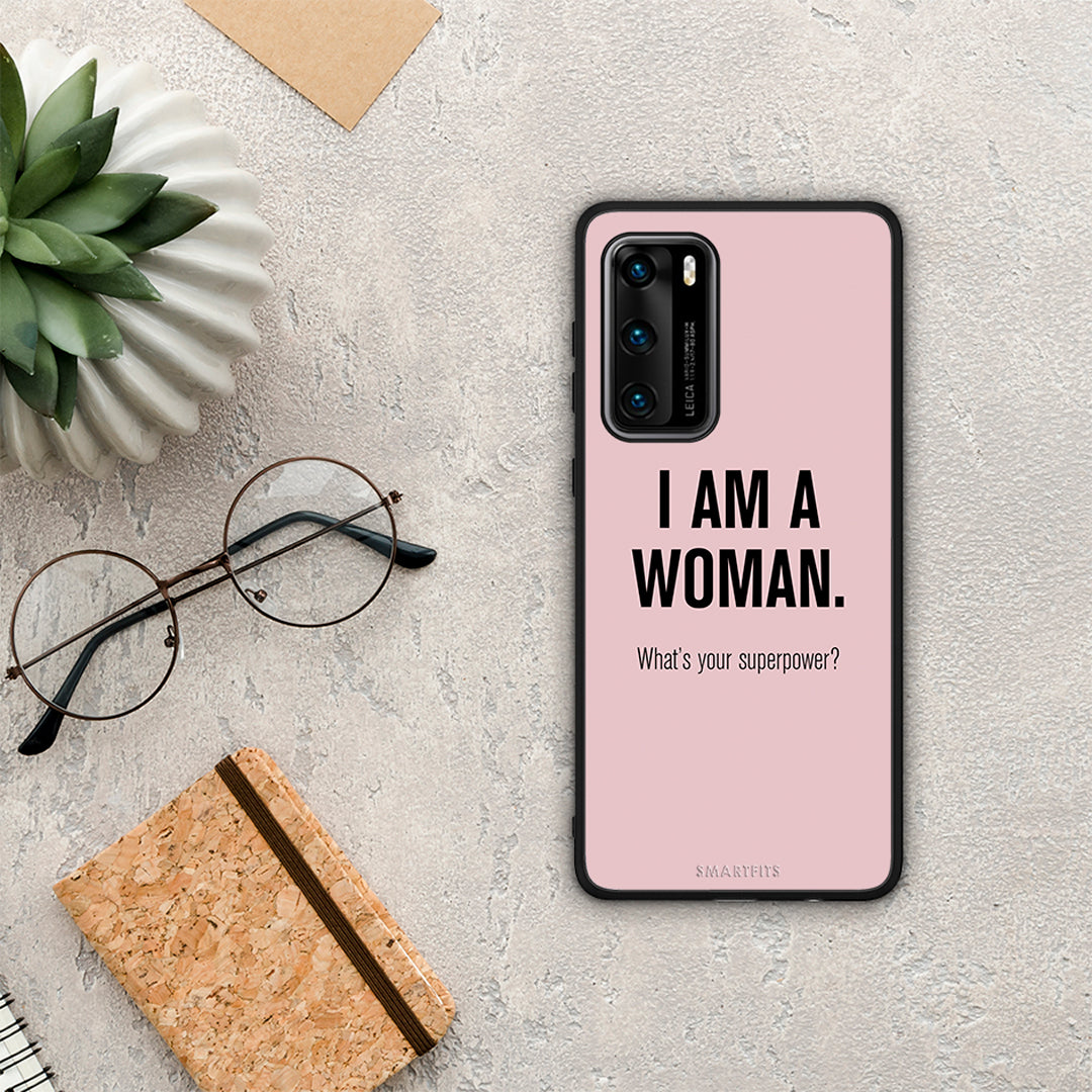 Superpower Woman - Huawei P40 case