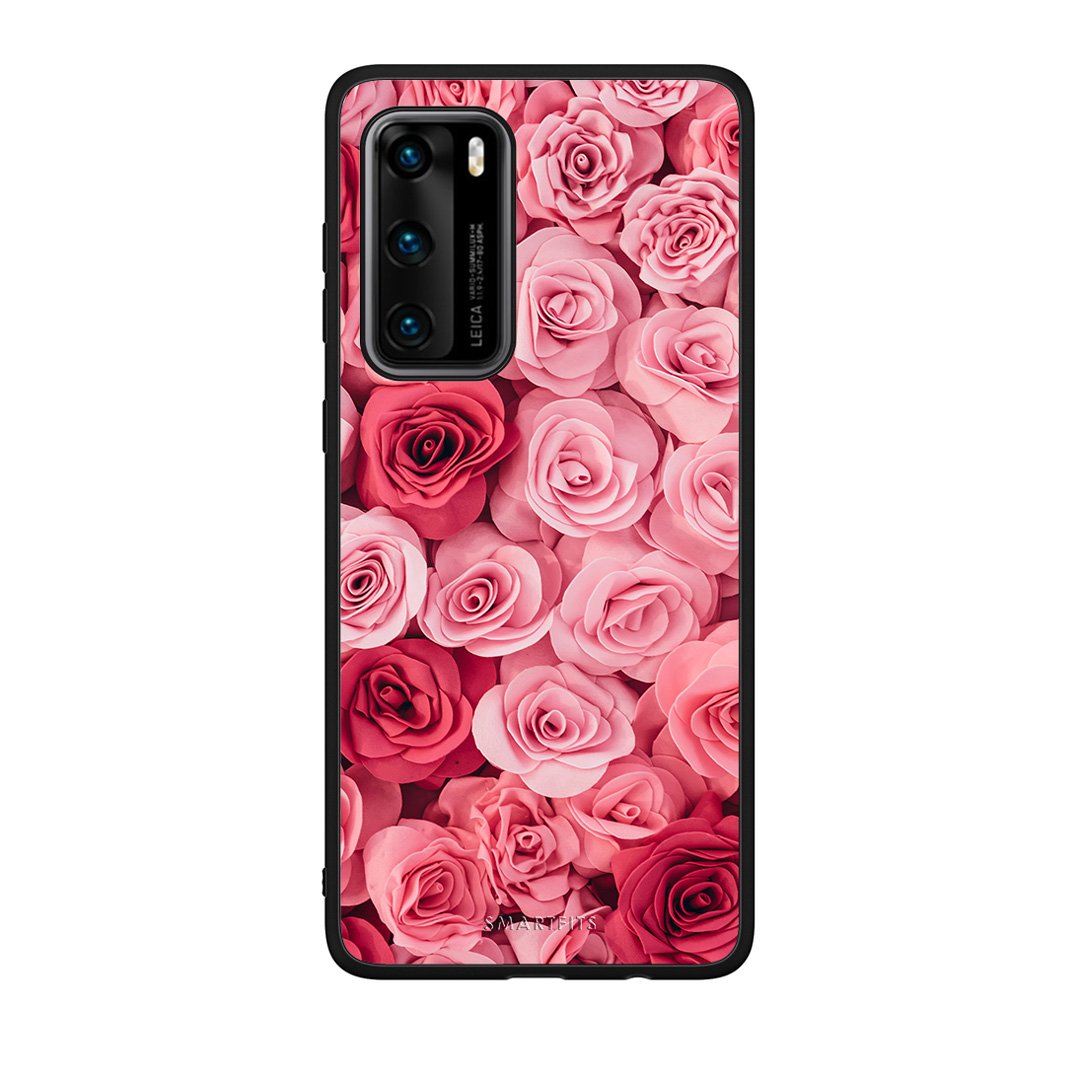 4 - Huawei P40 RoseGarden Valentine case, cover, bumper