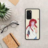 Thumbnail for Walking Mermaid - Huawei P40 case
