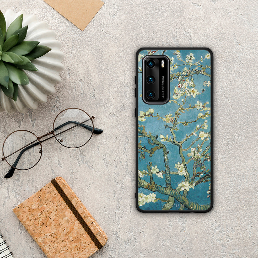 White Blossoms - Huawei P40 case