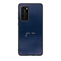 Thumbnail for Huawei P40 You Can θήκη από τη Smartfits με σχέδιο στο πίσω μέρος και μαύρο περίβλημα | Smartphone case with colorful back and black bezels by Smartfits