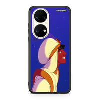 Thumbnail for Huawei P50 Alladin And Jasmine Love 1 θήκη από τη Smartfits με σχέδιο στο πίσω μέρος και μαύρο περίβλημα | Smartphone case with colorful back and black bezels by Smartfits
