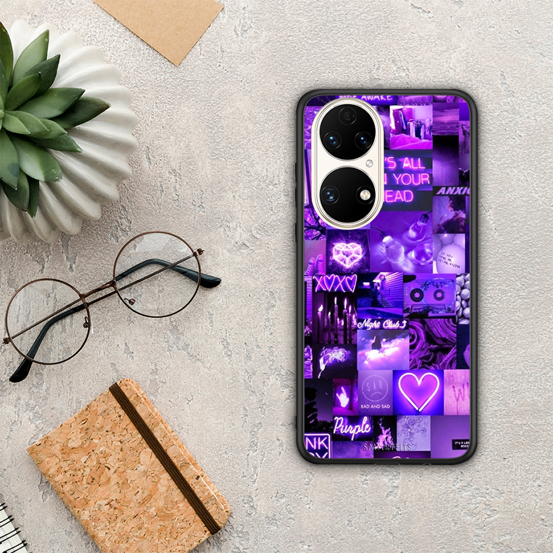 Collage Stay Wild - Huawei P50 case