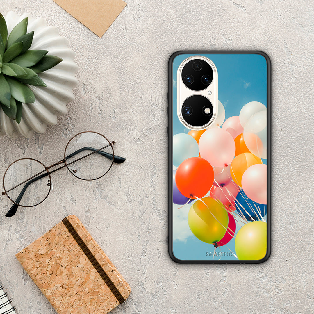 Colorful Balloons - Huawei P50 case