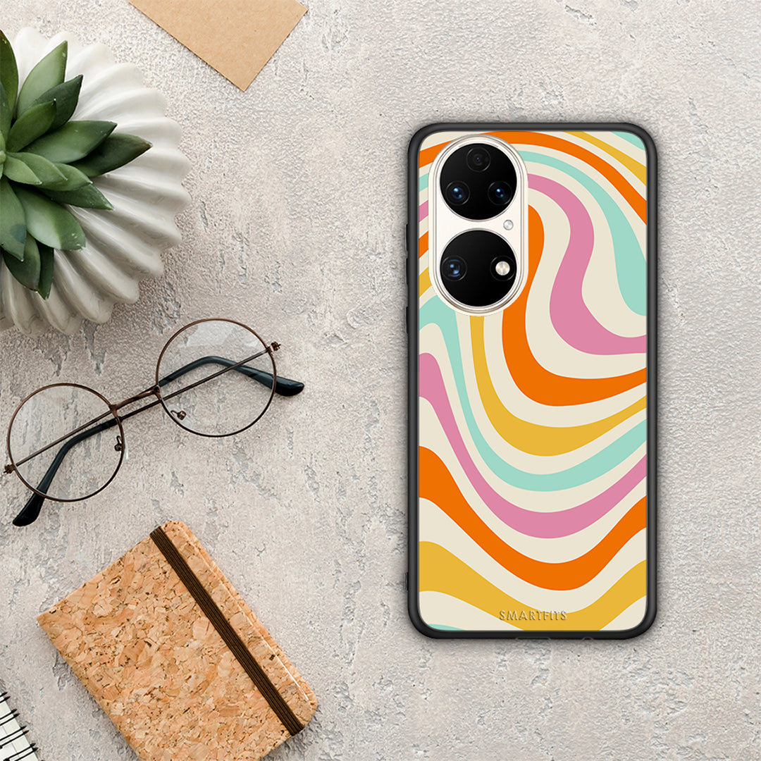 Colorful Waves - Huawei P50 case