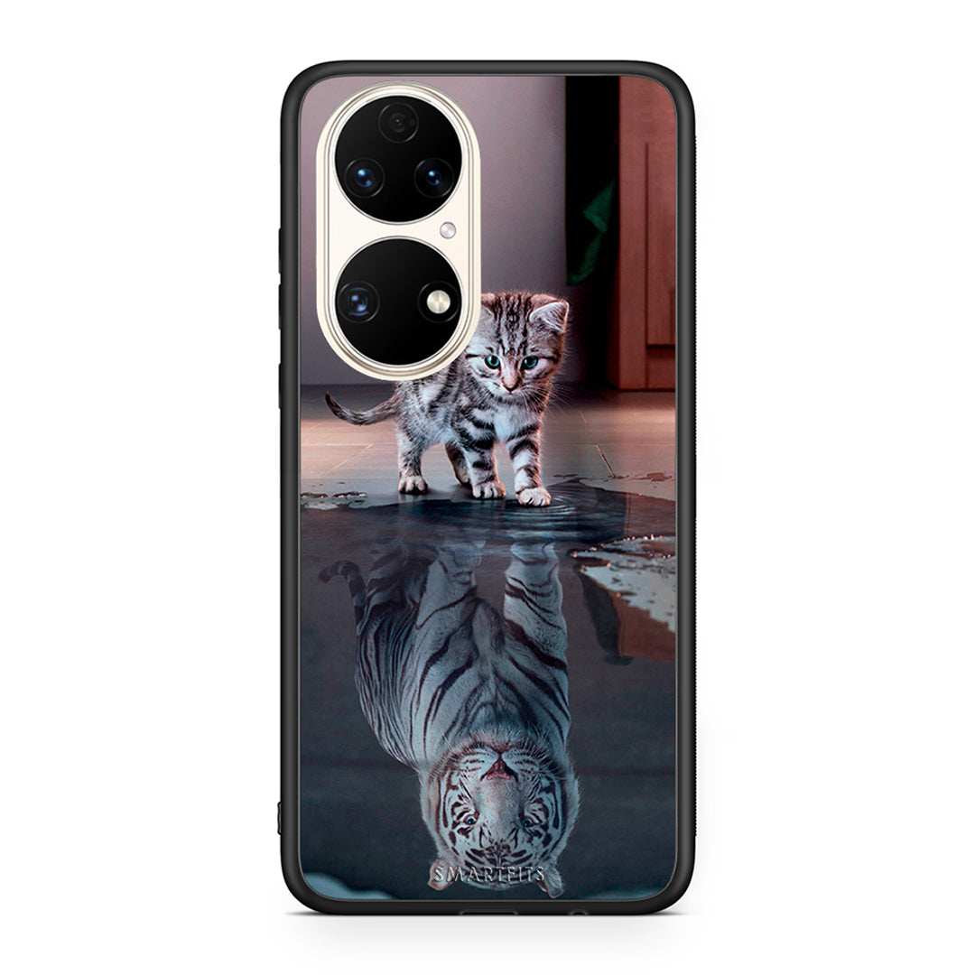 4 - Huawei P50 Tiger Cute case, cover, bumper
