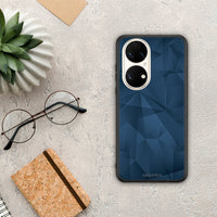 Thumbnail for Geometric Blue Abstract - Huawei P50 case