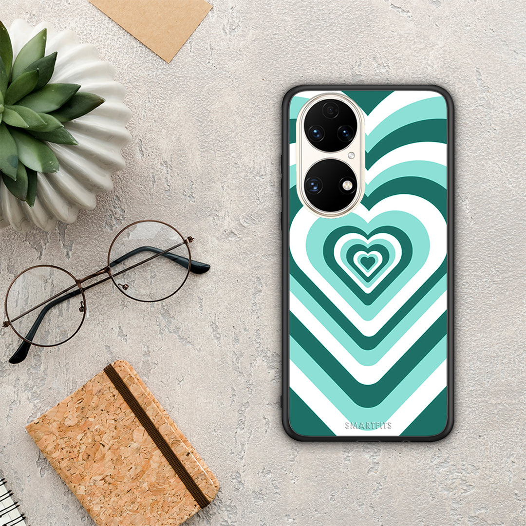 Green Hearts - Huawei P50 case