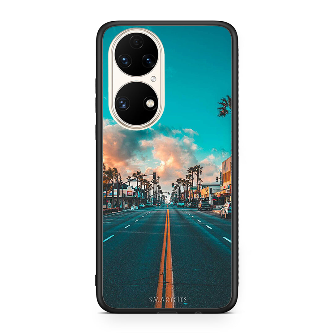 4 - Huawei P50 City Landscape case, cover, bumper