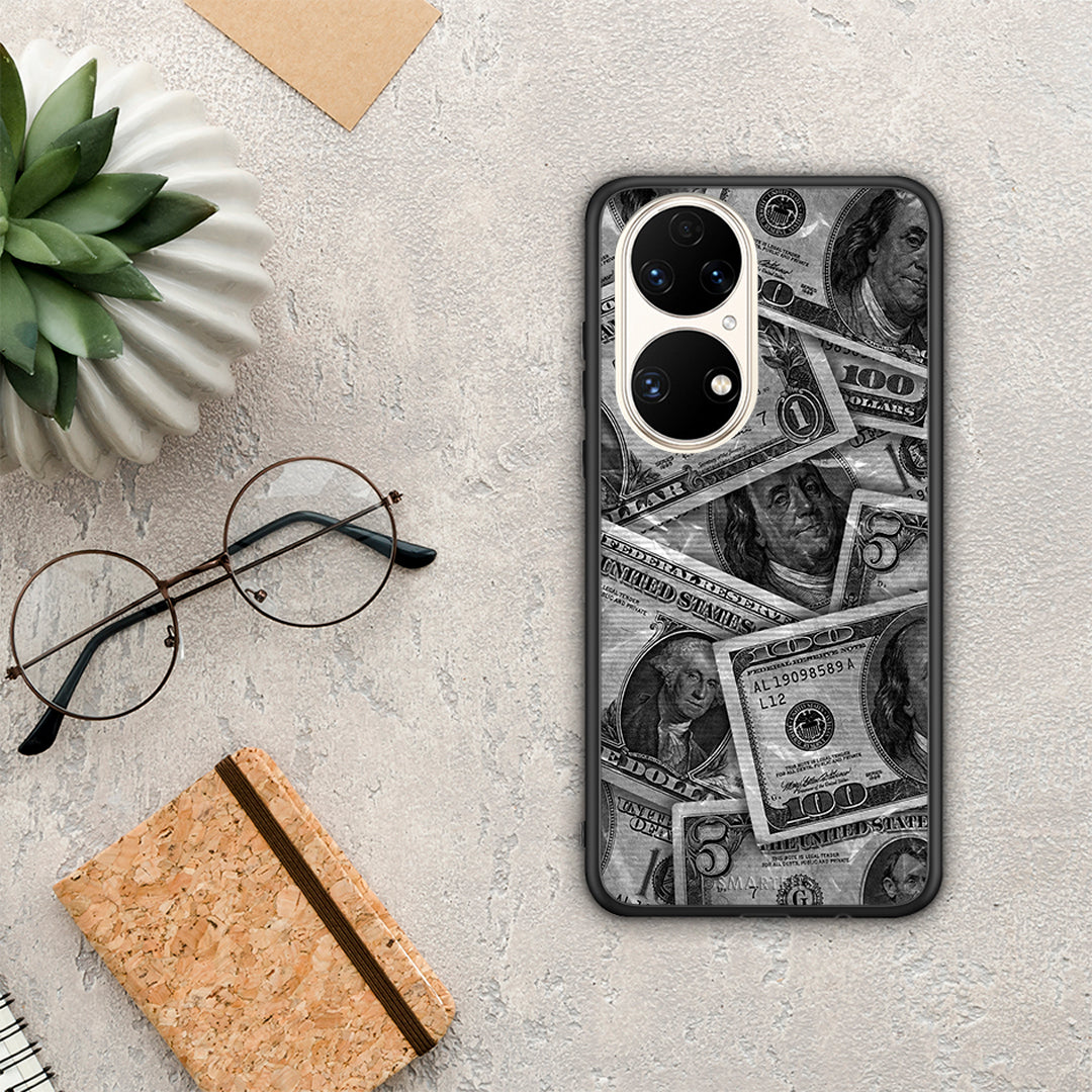 Money Dollars - Huawei P50 θήκη