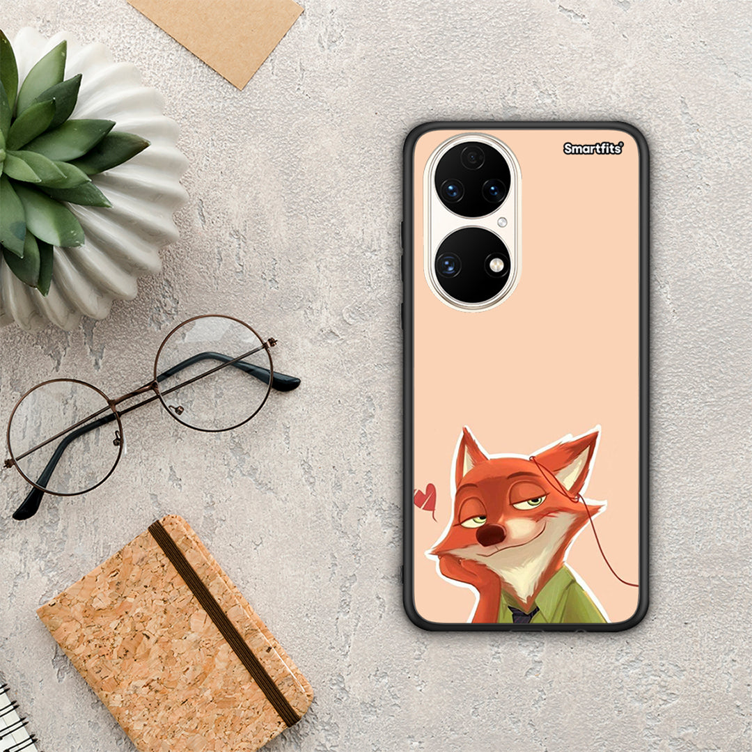 Nick Wilde And Judy Hopps Love 1 - Huawei P50 θήκη