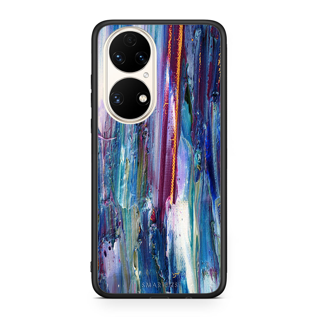 99 - Huawei P50 Paint Winter case, cover, bumper