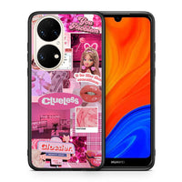 Thumbnail for Θήκη Αγίου Βαλεντίνου Huawei P50 Pink Love από τη Smartfits με σχέδιο στο πίσω μέρος και μαύρο περίβλημα | Huawei P50 Pink Love case with colorful back and black bezels