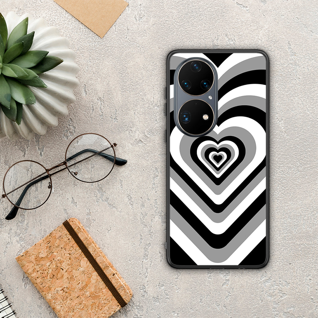 Black Hearts - Huawei P50 Pro case
